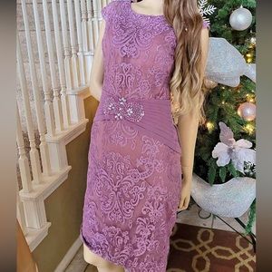 Purple lavender dress 6 special occasion formal wedding guest